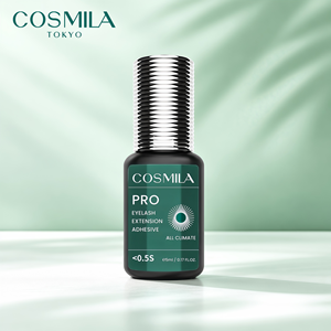 กาวติดขนตา COSMILA Lash Glue Pro ติดทนนาน 8 สัปดาห์ แห้งเร็วภายใน <0.5 วินาที สูตรปราศจากไฮโดรควิโนน สำหรับความชื้นต่ำ กลิ่นน้อย ติดทนนาน ขวดสีดำ - Product Image 1