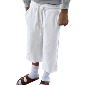 <b>Men's</b> <b>Pink</b> <b>Shorts</b> Drawstring Waist Cotton Casual Solid Knitted Breathable High Rise with Pockets Vintage Eco-Friendly - Product Image 4
