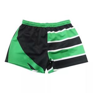 Short de rugby personnalisé de haute qualité à prix bon marché Short de rugby d'entraînement personnalisé en tissu extensible avec tissu de haute qualité - Product Image 3