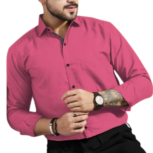 Chemise habillée homme à manches longues infroissable, sans repassage, séchage rapide, collection printemps, 95% polyester, fabricant OEM - Product Image 5