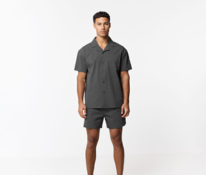 Men's Oversized T-Shirt Shorts <b>Set</b> 100% Cotton High Quality Men's Summer Sports Tee and Shorts Suit Tracksuit for Men - Product Image 1