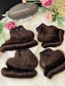 ต่อผมเวียดนามแท้ 100% เกรดพรีเมียม ยี่ห้อ Vietnamhairs.com รุ่นยอดนิยมปี 2026 แบบ Double Weft  หนังกำพร้าผมครบถ้วน - Product Image 3