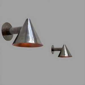 Applique murale géométrique moderne en métal CH, forme conique, luminaire d'intérieur, décoration de salon - Product Image 5