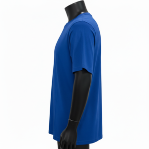 เสื้อยืดคอกลมแขนสั้นผ้าฝ้าย 220 กรัม สำหรับผู้ชาย สีพื้น เรียบง่าย สวมใส่สบาย ทรงหลวม ขายดี ดีไซน์เรียบๆ รับสกรีนลายตามสั่ง - Product Image 4