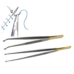 Pinzas Metálicas Manuales de 12.5cm/5 Pulgadas, Pinzas Quirúrgicas de Acero Inoxidable con Dientes, para Aplicaciones Médicas y Quirúrgicas - Product Image 6