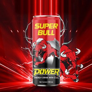 Meilleures ventes de boissons énergisantes en boîte de 250ml, boisson énergisante super puissante, saveur originale, mélange de taurine et de caféine, fabricant de boissons gazeuses Nawon - Product Image 4