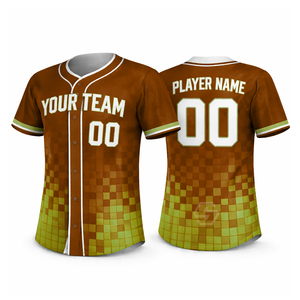 Nouveau maillot de baseball personnalisé avec nom du joueur, 100% polyester, impression par sublimation, maille respirante, logo personnalisé, nom et numéro - Product Image 6