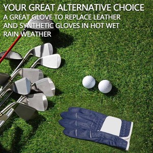 Gants de golf antidérapants et respirants, utilisables par tous les temps, couleur personnalisée, gants de golf à doigts entiers - Product Image 6