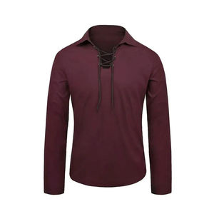 Servicio OEM Profesional, Precios Bajos, Camisas Jacobitas, Camisa Renacentista Histórica para Hombre, Camisa Jacobita Ghillie Pirata - Product Image 2