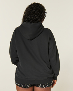 Nueva Sudadera con Capucha en Oferta, Sudadera Lisa con Capucha, Abrigo Grueso y Cálido para Mujer, Corte Holgado, Manga Larga - Product Image 6