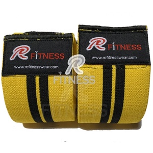 ผ้าพันเข่าแบบยืดหยุ่นสำหรับออกกำลังกาย RC Fitness Wear ทนทาน ระบายอากาศได้ดี เหมาะสำหรับยกน้ำหนัก เพาเวอร์ลิฟติ้ง พร้อมแถบตีนตุ๊กแก - Product Image 6