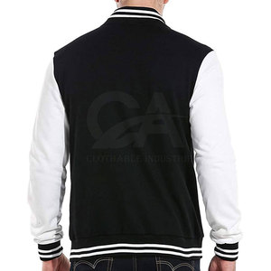 Chaqueta Letterman de Moda Urbana para Hombre, Tejido Suave, Diseño Casual, Perfecta para Uso Diario y Moda Urbana - Product Image 4