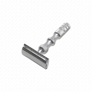 Navaja de Seguridad Profesional de Alta Calidad para Barbería, para Adultos, Hoja de Acero Inoxidable con Acabado Espejo, ZULLO INDUSTRIES, Color Personalizable - Product Image 1