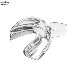 Bandeja de Impresión Manual Personalizada Plateada Tipo Borde Inferior con Certificación CE M, 30 Posiciones de Mandíbula - Product Image 1