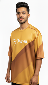 Camiseta Sublimada Oversize para Hombre, Estilo Urbano, Casual para el Día a Día, Corte Holgado - Product Image 4