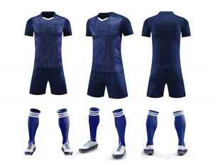 ชุดฟุตบอลคุณภาพสูง แห้งเร็ว ป้องกันรอยยับ ระบายความชื้น ทนต่อแรงกระแทก ยืดหยุ่น น้ำหนักเบา ทนทาน พร้อมโลโก้สั่งทำได้ - Product Image 5