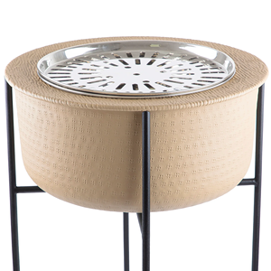 Soporte ajustable de metal para calentador con estructura resistente para uso con calentadores infrarrojos y calentadores de patio - Product Image 2