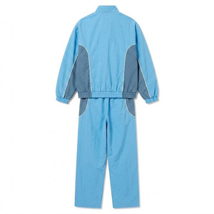 Kids Windbreaker Track Suit Set 2 Piece, <b>Zip</b> <b>Up</b> <b>Jacket</b> & Elastic Waist Long Pants, Boys Girls Outdoor Sportwear - Product Image 2