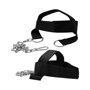 Professional workout gear for strength sessions nylon <b>weight</b> lifting head harness for neck exercise training and performance use - Product Image 3