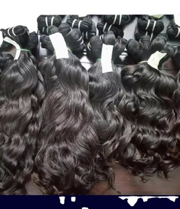 วิกผมต่อผมบริสุทธิ์แบบไม่ผ่านกระบวนการสำหรับ100% ผมชาวอินเดียแบบธรรมชาติสีธรรมชาติจากอินเดีย - Product Image 3