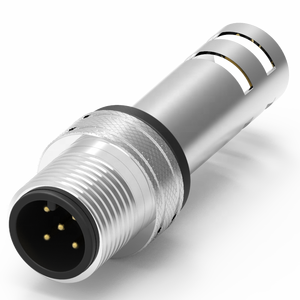 Connecteur industriel mâle/femelle M12 à code A moulé avec câble, étanche IP67 - Product Image 6