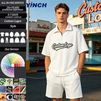 Ensemble short et polo LAYENNE à prix abordables, respirant, couleur classique, personnalisable, idéal pour l'extérieur