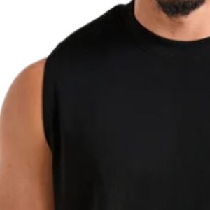 Camiseta sin mangas ligera para hombre, transpirable, para gimnasio, entrenamiento, chaleco informal, ropa deportiva de verano, ropa de fitness, logotipo personalizado - Product Image 6