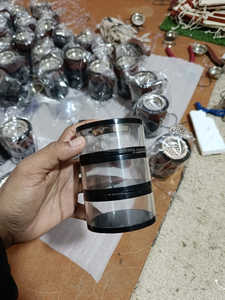 Quemador de Incienso Árabe de Acrílico con Acabado de Cuero Premium, Exquisito Mubkhar, Regalo para Eid y Ramadán, Estética para el Hogar y Ambiente Espiritual - Product Image 5