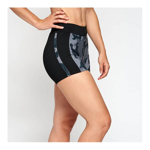 New Latest Design Women Custom <b>Brown</b> Color Stretchable Short Length Yoga Shorts for Sale Women's use OEM Service - Product Image 5