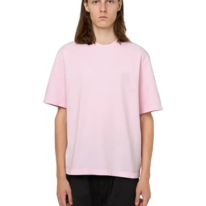 Caliente de alta calidad 100% algodón 250 GSM camiseta impresión personalizada algodón hombres camiseta para hombres fabricación - Product Image 1