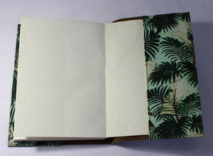 Fournitures de bureau : Journal en toile avec intérieur imprimé en couleur, rechargeable, en papier naturel brun fabriqué en usine, ligné et imprimé. - Product Image 6