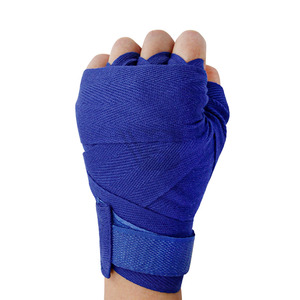 Hot Sale Factory Price Professional Boxing <b>Hand</b> Wraps Custom Logo Cotton Eco-Friendly Water Resistant Durable Breathable Unisex - Product Image 6