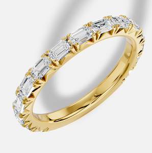 Romantic Radiant Cut D Color Lab Grown Diamond <b>Ring</b> IGI Certified Gold Plated 925 <b>Silver</b> Women Engagement Luxury Jewelry - Product Image 3