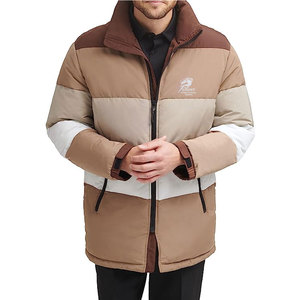 Custom Sublimation Printed <b>Men</b> Puffer <b>Jackets</b> For Brand Private Label High Strength Stitching Winter Gear - Product Image 1