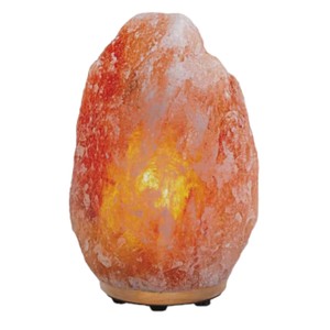Lampe de sel de l'Himalaya sculptée, écologique, ronde, cristal brut, décoration d'intérieur, 8-10 kg - Product Image 6