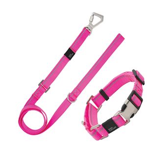 Guinzaglio e Collare 2-in-1 Riflettente 3M per Addestramento Cani Serie Advent Outdoor, Martingala Resistente per Proprietari di Animali Domestici - Product Image 1