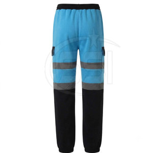 Industrial Safety Jogger Pant ANSI Class 2 Waterproof <b>LED</b> Flash Comfortable Stretch Workwear Bottom Multiple Pockets Daily - Product Image 5