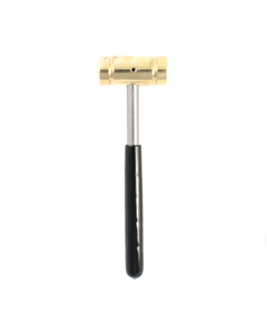 Martillo de Latón Pulido Surtechs Tipo BAC, Herramienta Veterinaria Equina para Herradores - Product Image 1