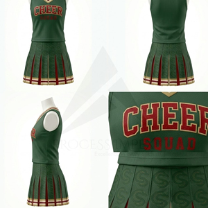 Meilleures ventes : Uniforme de cheerleading personnalisable et respirant, design unique, service OEM, meilleur prix, fabricant professionnel, nouveauté - Product Image 4