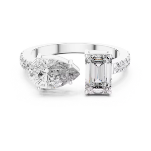 2.1ct <b>Emerald</b> Cut Moissanite <b>Ring</b> 925 Sterling <b>Silver</b> IGI Certified Handmade Luxury Engagement <b>Ring</b> Fine Jewelry Gift for Women - Product Image 3