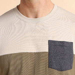 T-shirts pour hommes en tissu polaire 100% coton écologique de haute qualité, taille plus, logo personnalisé, fabrication sur mesure, vente en gros - Product Image 6
