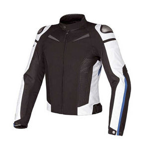 Chaqueta de Motocicleta FIKEZ INTERNATIONAL de Cuero Genuino, Resistente al Viento y Transpirable, de Manga Larga para Hombre, para Motocross y Carreras - Product Image 5
