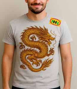 เสื้อยืดพิมพ์ลายตามสั่ง ระบายอากาศได้ดี ไซส์ใหญ่ สำหรับผู้ชายและผู้หญิง ผ้าฝ้ายเมอร์เซอไรซ์ออสเตรเลีย 100% เป็นมิตรกับสิ่งแวดล้อม เหมาะสำหรับออกกำลังกายและสวมใส่ลำลอง สีพื้น - Product Image 1