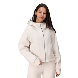 เสื้อฮู้ดซิปเต็มตัวทรงปกติสำหรับผู้ชายรุ่นใหม่ สำหรับฤดูใบไม้ร่วงและฤดูหนาว เหมาะสำหรับโยคะ ฟิตเนส วิ่งจ๊อกกิ้ง ชุดวอร์มลำลอง - Product Image 5