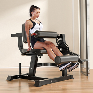 Banco de Ejercicios Ajustable de 6 Posiciones con Extensión de Piernas y Máquina de <span class=keywords><strong>Curl</strong></span>, Equipo Multifuncional de Gimnasio en Casa para Entrenamiento de Fuerza - Product Image 6