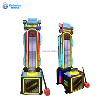 Kit de machine d'arcade RaiseFun Hammer, jeu de test de force pour centre commercial, centre de divertissement