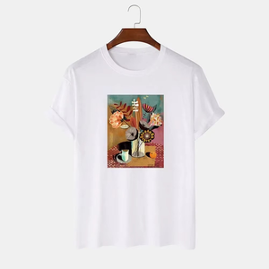 Camiseta Personalizada con Gráficos, de Alta Calidad, Cuello Redondo, para Hombre, Impresión Digital Frontal, Corte Regular, Secado Rápido, Color Sólido - Product Image 2