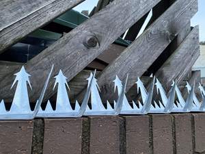 Púas de Seguridad Galvanizadas Tipo Razor Anti-Escalada para Muros, Tamaño L - Product Image 3