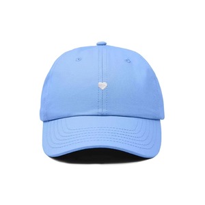 Gorra de Béisbol de Mezclilla de Algodón a Rayas de Alta Calidad con Bordado de Corazón, Estilo Deportivo, Ajustable, para Hombres y Mujeres, Gorra para Deportes al Aire Libre y Protección Solar - Product Image 4