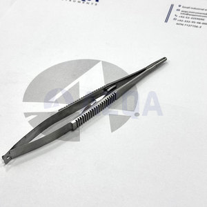 Pinzas profesionales de acero inoxidable Castroviejo para perforaciones de labret, con agarre seguro, tamaño 1.2mm 1.6mm, longitud 5.5 pulgadas - Product Image 2